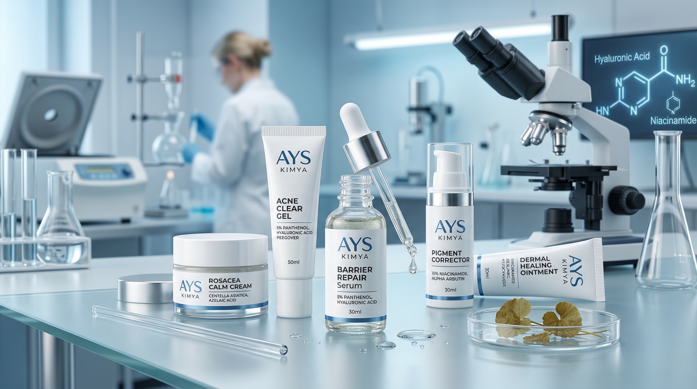 Dermokozmetik Ürünler Fason Kozmetik İmalat Ays Kimya