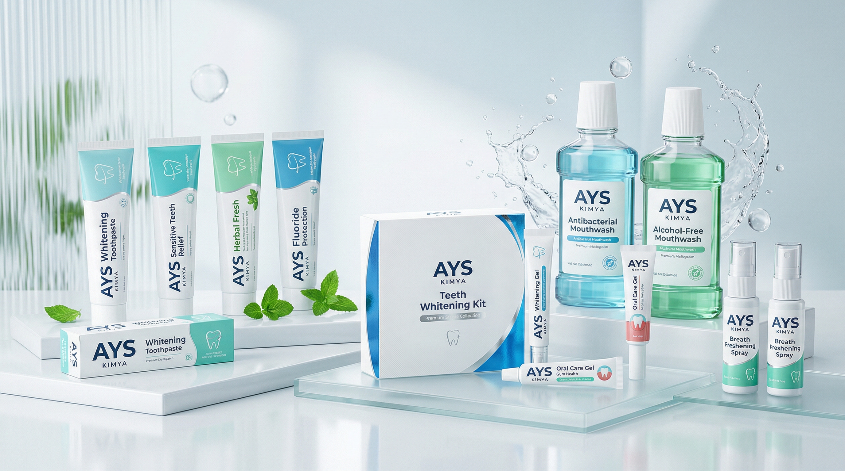 Diş Bakım Ürünleri Fason Kozmetik İmalat Ays Kimya