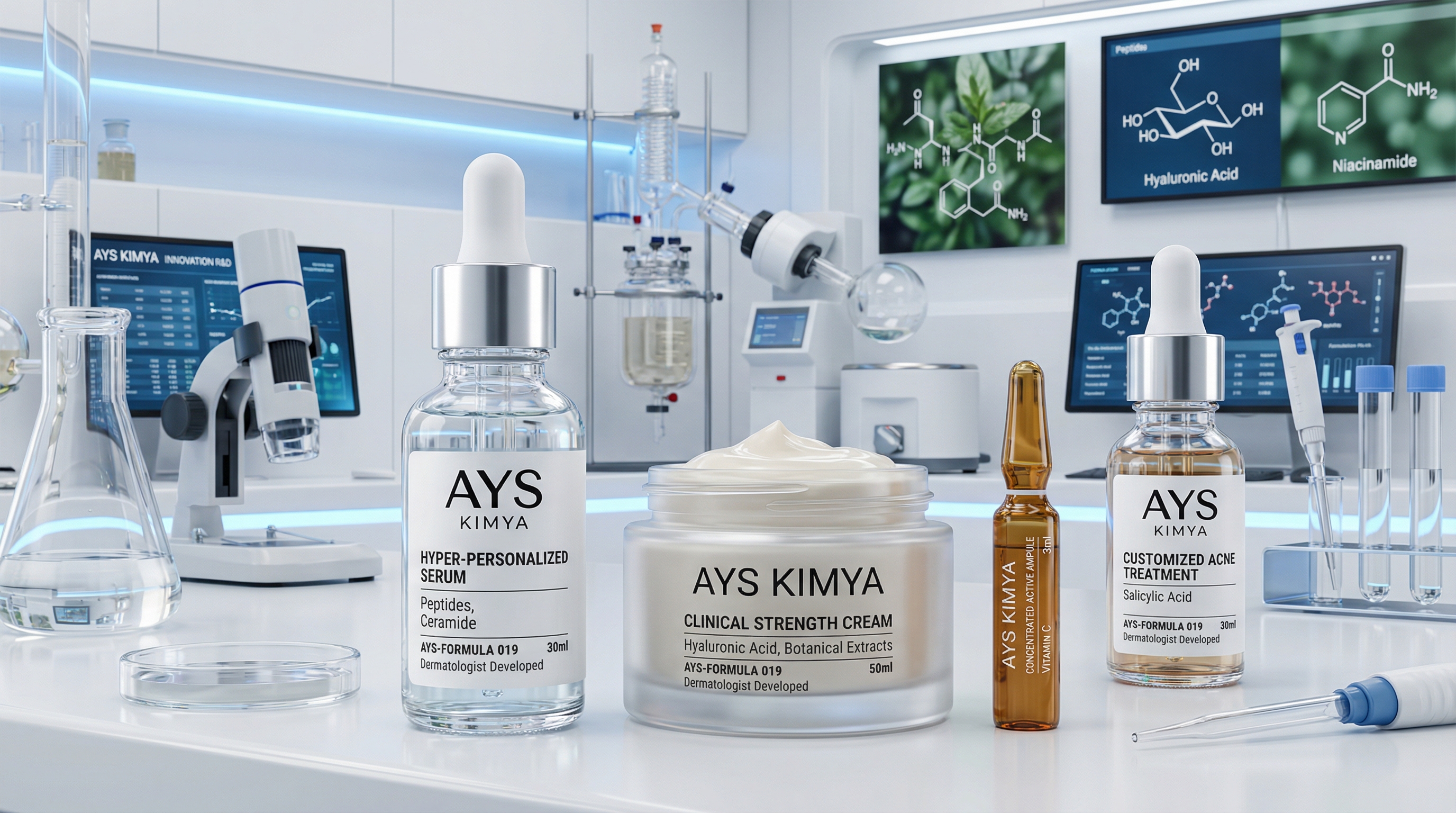 Özel Formül Ürünler Fason Kozmetik İmalat Ays Kimya