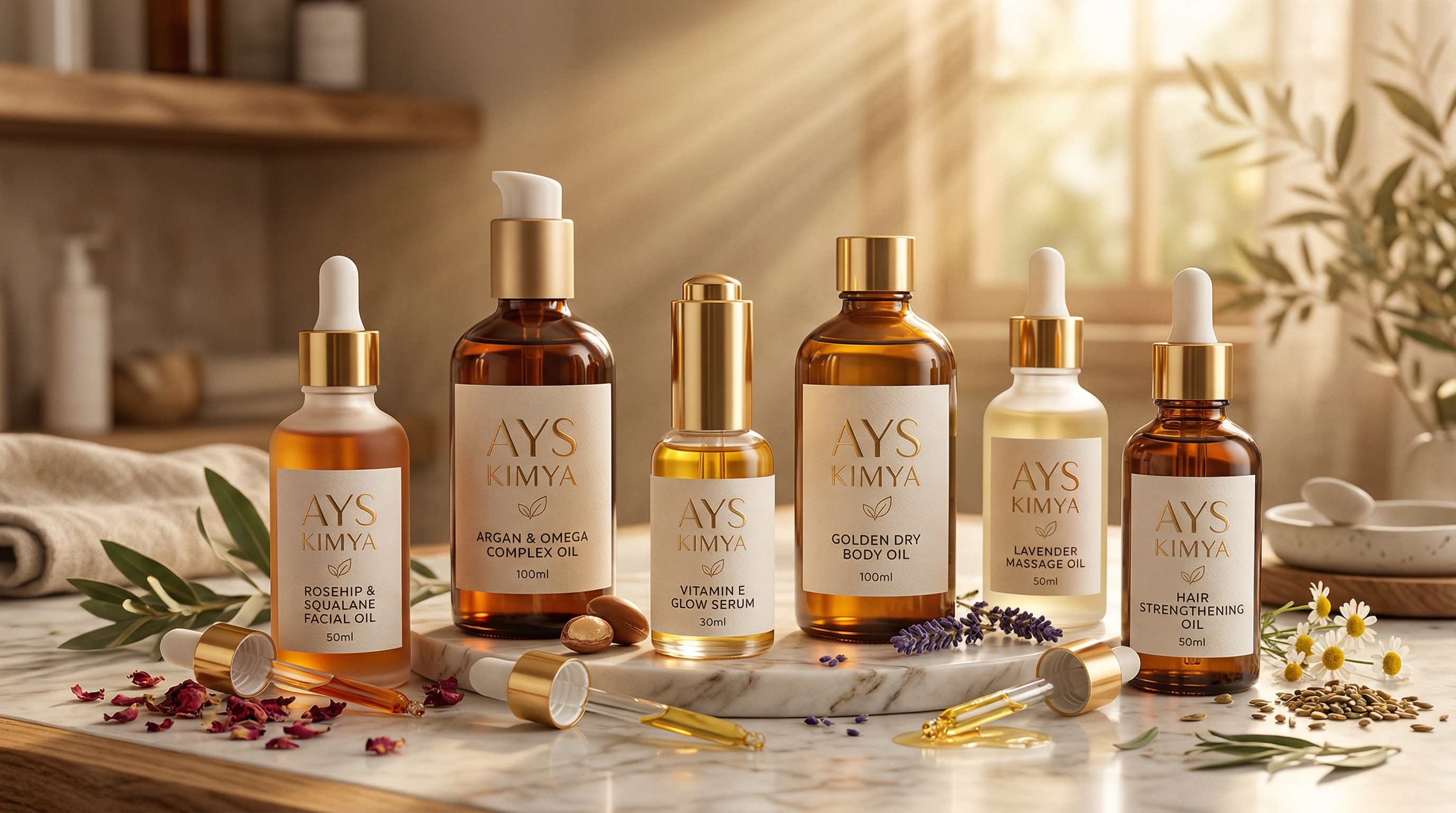 Yağ Bazlı Ürünler Fason Kozmetik İmalat Ays Kimya